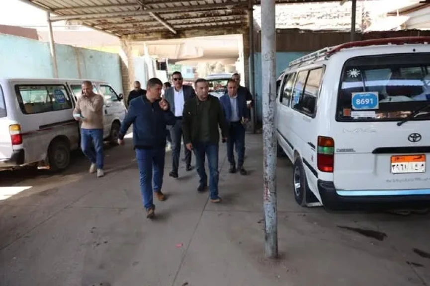 محافظ المنوفية يتفقد المركز التكنولوجي لمتابعة انتظام العمل بملف التصالح