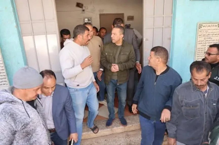 حافظ المنوفية يتفقد المنطقة اللوجستية بطوخ طنبشا