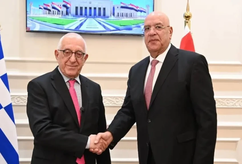 رئيس مجلس النواب يلتقي رئيس البرلمان اليوناني