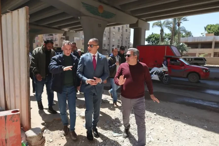 محافظ الجيزة يتفقد حملات النظافة بنفق الفكهانية وأسفل محور عمرو بن العاص وجنوب الجيزة