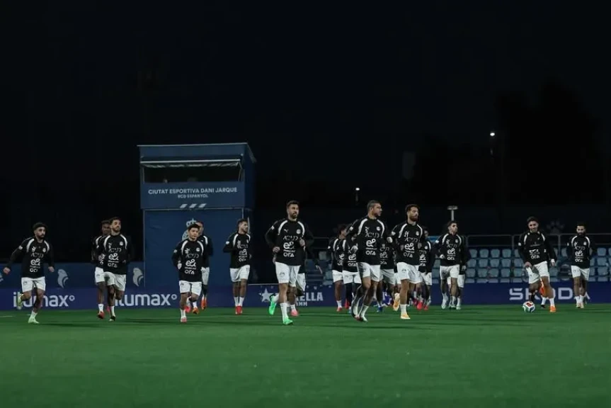 منتخب مصر يخوض تدريبه في ”إسبانيول” استعداداً لودية إسبانيا