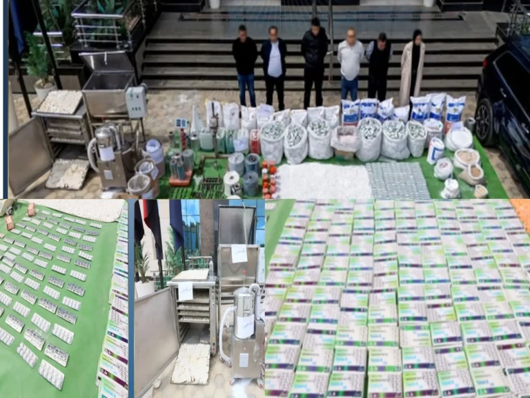 الداخلية: ضبط مواد مخدرة بقيمة 270 مليون جنيه بحوزت عدد من العناصر الإجرامية