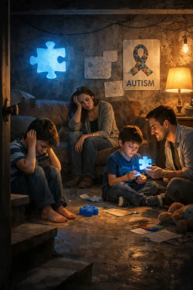 من داخل سرداب اليوم العالمي للتوحد