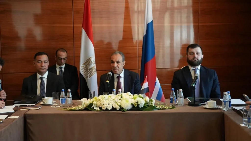 وزير الخارجية يلتقي ممثلي كبرى الشركات الروسية بمشاركة نائب وزير الصناعة والتجارة