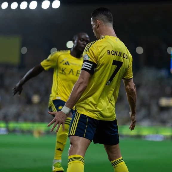 النصر السعودى يتغلب على ضيفه النجمة ويعزز صدارته لدوري روشن