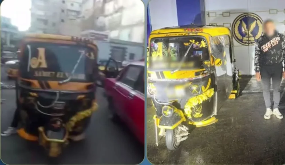 الداخلية: كشف ملابسات مقطع فيديو قيام سائق توك توك بالتعدي بالسب علي قائد سيارة بالإسكندرية