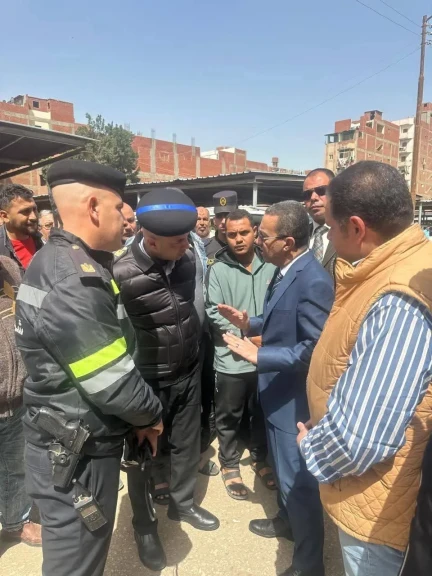 محافظ المنوفية يفاجئ مجمع مواقف شبين الكوم