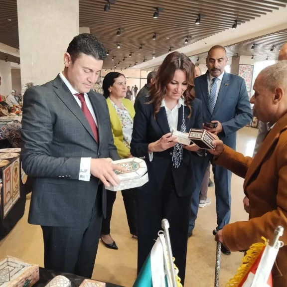 محافظ المنوفية : المحافظة تشارك في افتتاح معرض الحرف التراثية واليدوية