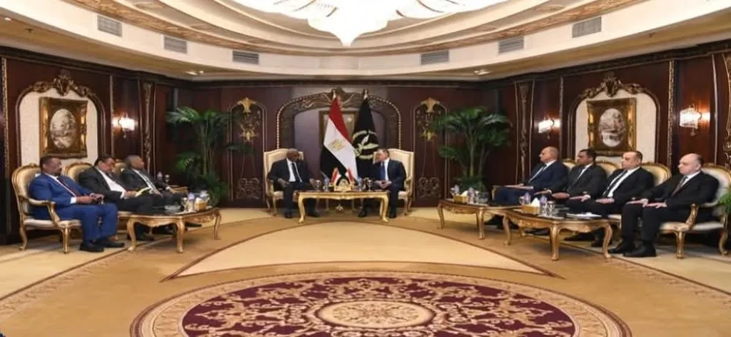 وزير الداخلية يستقبل وزير الداخلية بجمهورية جنوب السودان لبحث التعاون المشترك