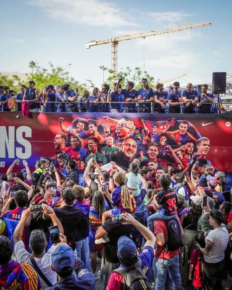 برشلونة يكرر إنجازه التاريخي.. 76 نقطة بعد 30 جولة للمرة الثالثة في عقد واحد