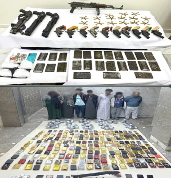 الداخلية:ضبط ومصرع عدد من العناصر الإجرامية لقيامهم بالاتجار بالمواد المخدرة والأسلحة