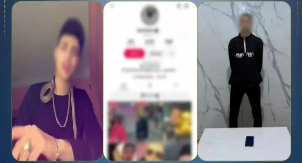 الداخلية: ضبط صانع محتوي لقيامه بالترويج لأعمال البلطجة بألفاظ مخلة للآداب العامة