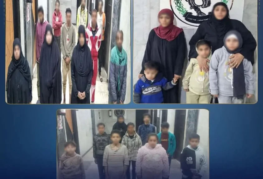 الداخلية: ضبط عدد من الرجال والسيدات لقيامهم باستغلال الاطفال في أعمال التسول