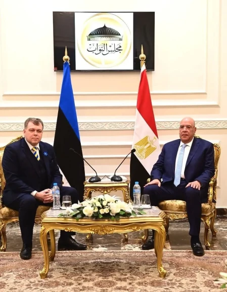 رئيس مجلس النواب، يلتقي رئيس برلمان جمهورية إستونيا
