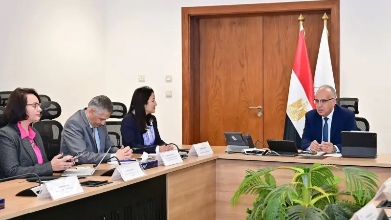 وزير الري يلتقي الممثل المقيم لبرنامج الأمم المتحدة الإنمائي