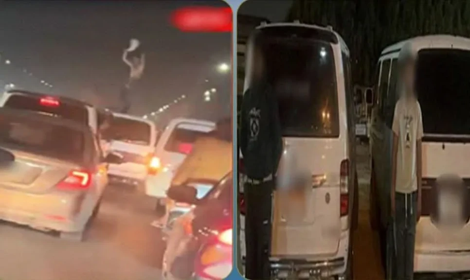 الداخلية:كشف ملابسات مقطع فيديو بالقيام بحركات استعراضية والرقص عارى الجسد بسيارة