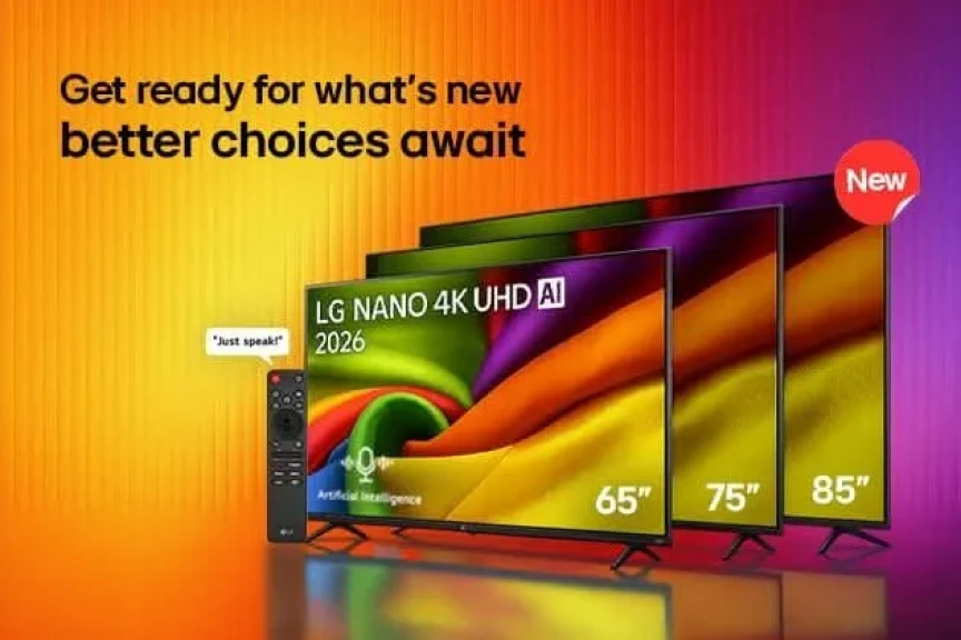 إل جي إلكترونيكس تُطلق سلسلة تلفزيونات NANO 4K لعام 2026 في مصر