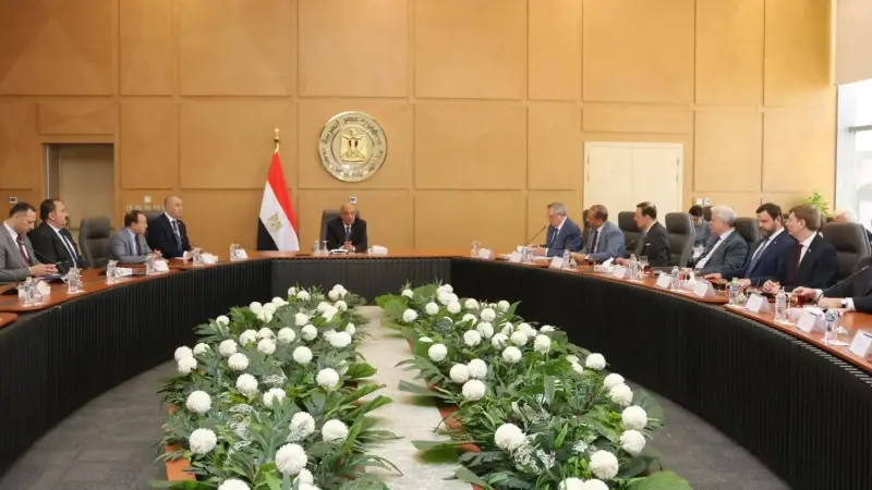 وزير الكهرباء والطاقة المتجددة يجتمع مع وفد لجنة الطاقة بمجلس الدوما الروسي