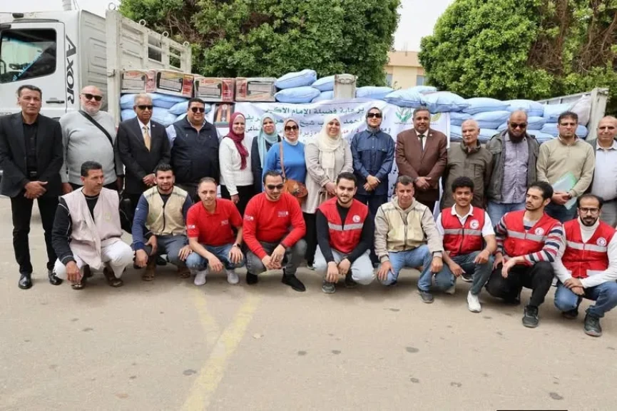 القافلة التنموية الشاملة لجامعة الأزهر توقع الكشف الطبي على 5 آلاف مواطن من أهالي الوادي الجديد
