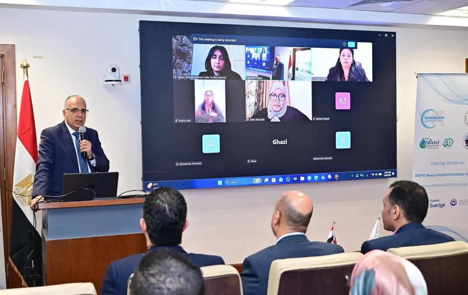 وزير الري يشهد ختام البرنامج التدريبي ”معالجة وتحلية المياه تحت مظلة مفهوم الترابط بين المياه والغذاء والطاقة”