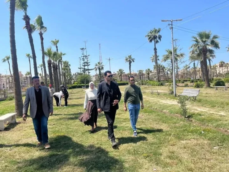 محافظ الدقهلية يتابع استعدادات مدينة جمصة لاستقبال شم النسيم