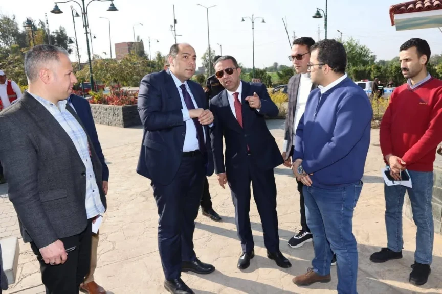 محافظ المنوفية يتفقد عدد من الحدائق والميادين للإطمئنان علي الحالة العامة