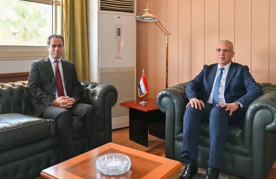 وزير الري يلتقي رئيس الهيئة الوطنية للإعلام