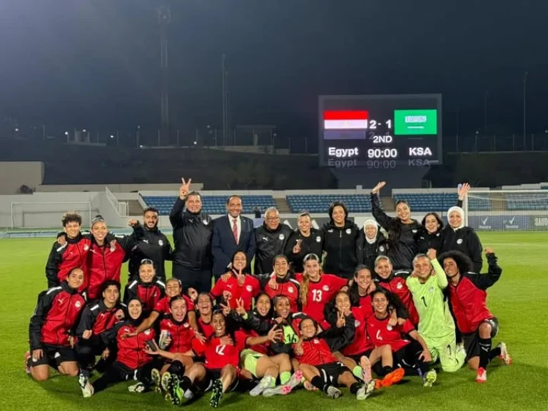 منتخب مصر للكرة النسائية يفوز على السعودية وديًا