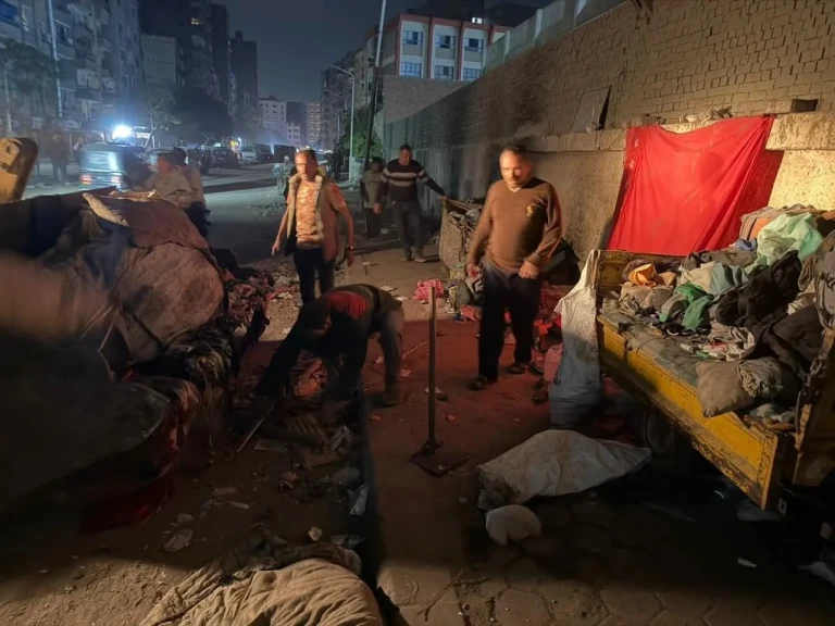 جولة ليلية لمحافظ الجيزة بشوارع العمرانية وجنوب الجيزة لمتابعة حالة النظافة والإشغالات