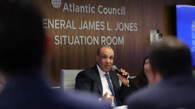 وزير الخارجية يشارك في جلسة نقاشية ”بالمجلس الأطلنطى” حول دور مصر في الشرق الأوسط