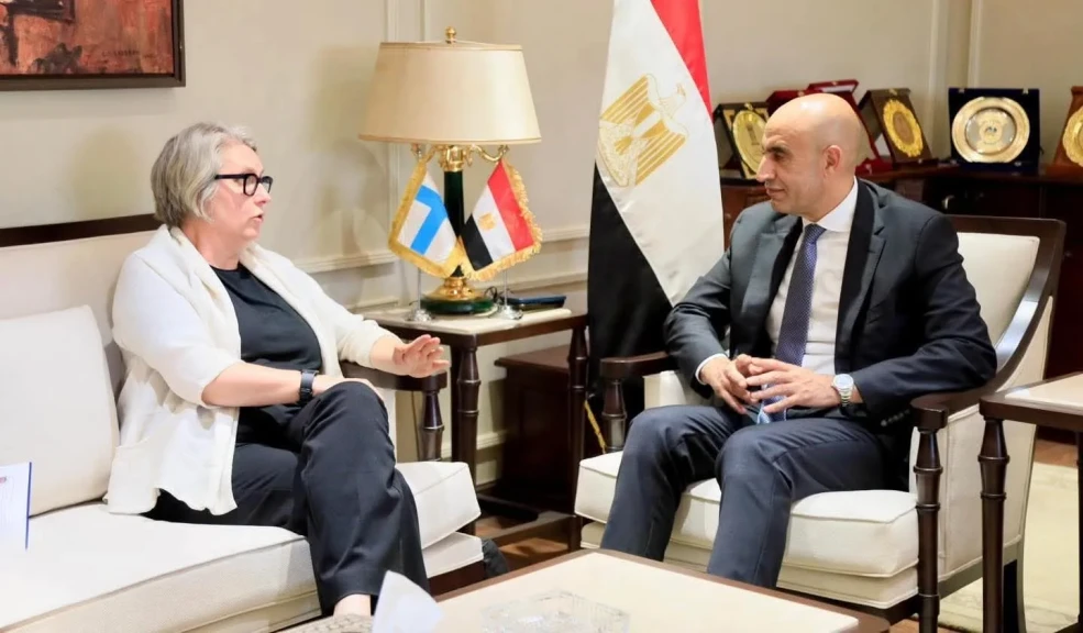 وزير التربية والتعليم يستقبل سفيرة فنلندا بالقاهرة