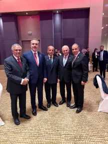 وزير الخارجية يلتقي مع رئيس وزراء باكستان ووزيري خارجية باكستان وتركيا