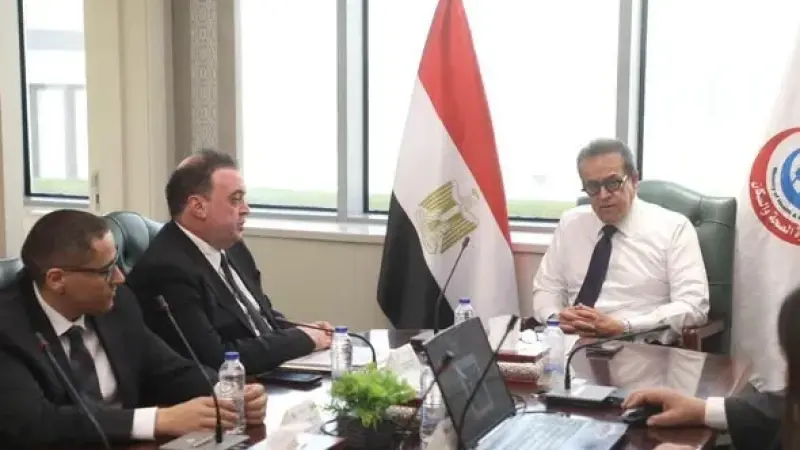 وزير الصحة يراجع المقترح النهائي للمنصة الرقمية الداخلية لمتابعة المشروعات القومية