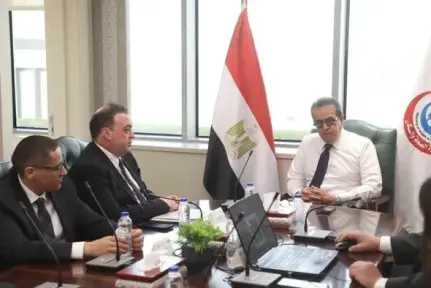 وزير الصحة يراجع المقترح النهائي للمنصة الرقمية الداخلية لمتابعة المشروعات القومية