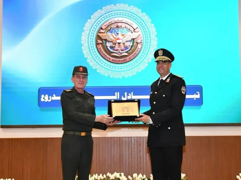 الأكاديمية العسكرية المصرية تنظم حفل إنتهاء دورة التعايش لطلبة أكاديمية الشرطة