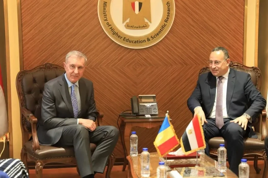وزير التعليم العالي يبحث سبل تعزيز التعاون مع أمير رومانيا