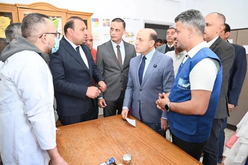 محافظ الغربية تقديم خدمات طبية متكاملة للمواطنين خلال قافلة مجانية بقرية بسمنود