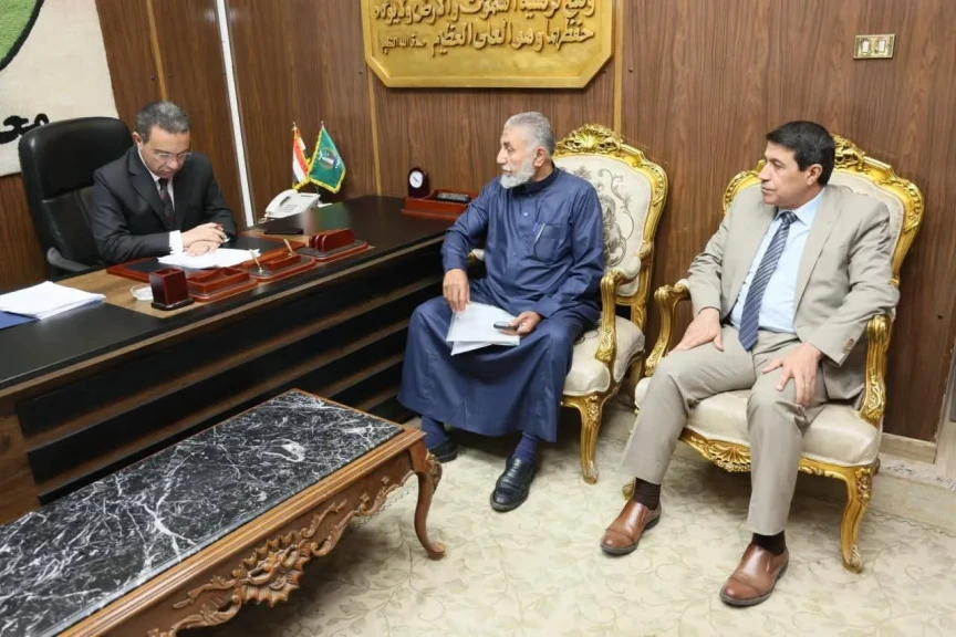 محافظ المنوفية  يقرر صرف مساعدة مالية عاجلة لحالة إنسانية