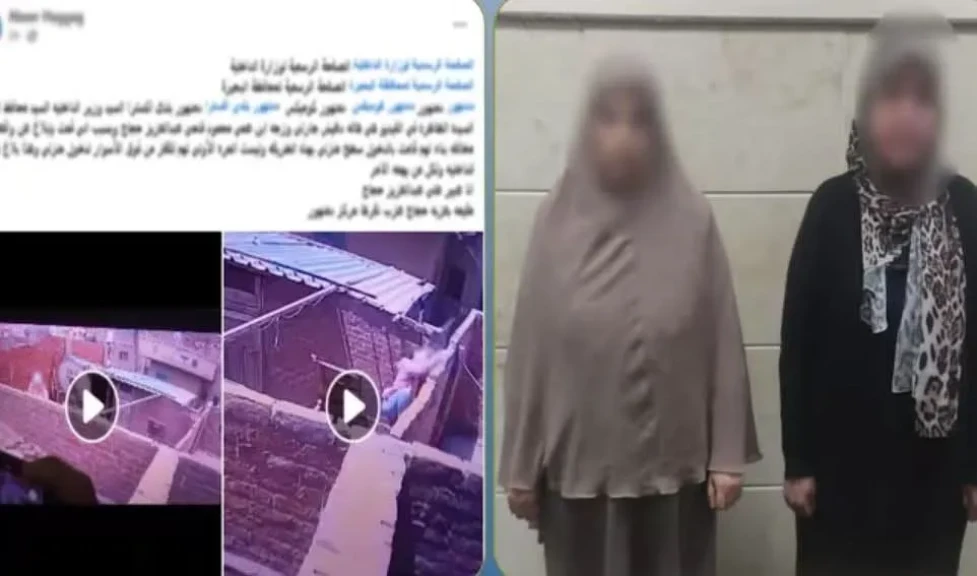 الداخلية:كشف ملابسات مقطع فيديو قيام سيدة بالصعود علي سطح عقار وإتلاف كاميرات المراقبة