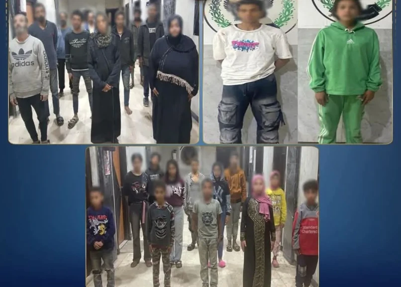 الداخلية: ضبط عدد من الرجال والسيدات لقيامهم باستغلال الاطفال في أعمال التسول