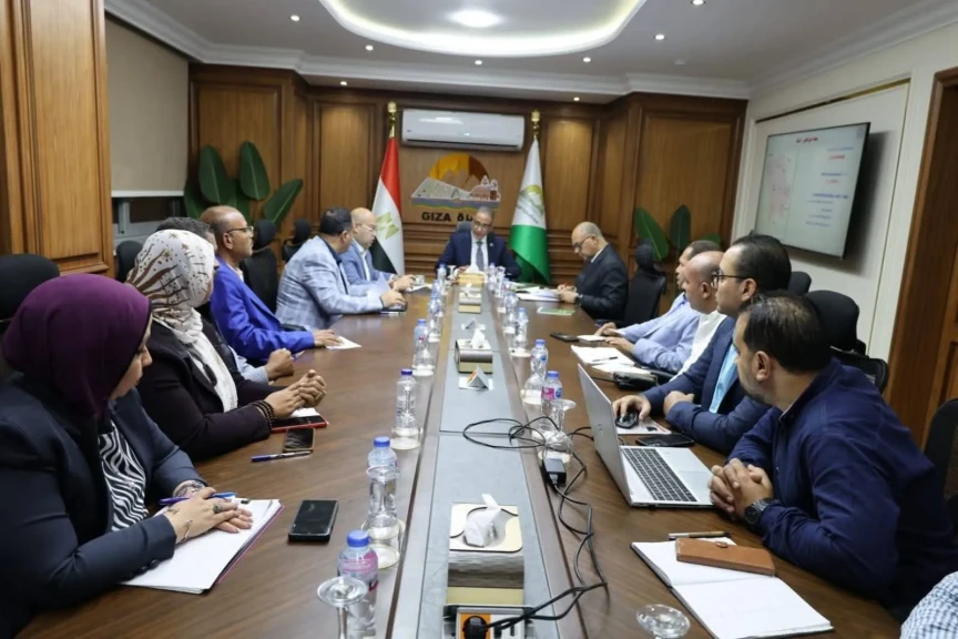 محافظ الجيزة : لا تهاون مع مخالفات البناء والتعديات على أراضي الدولة