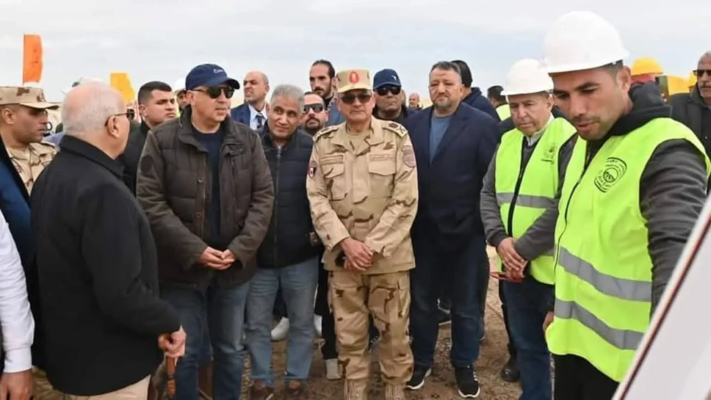 وزارة الري تشارك مصر أحتفالها بأعياد تحرير سيناء