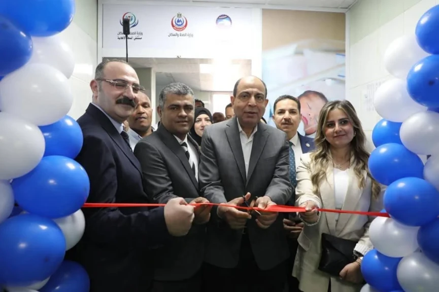 محافظ المنيا يفتتح مستشفى الصحة الإنجابية بمطاي