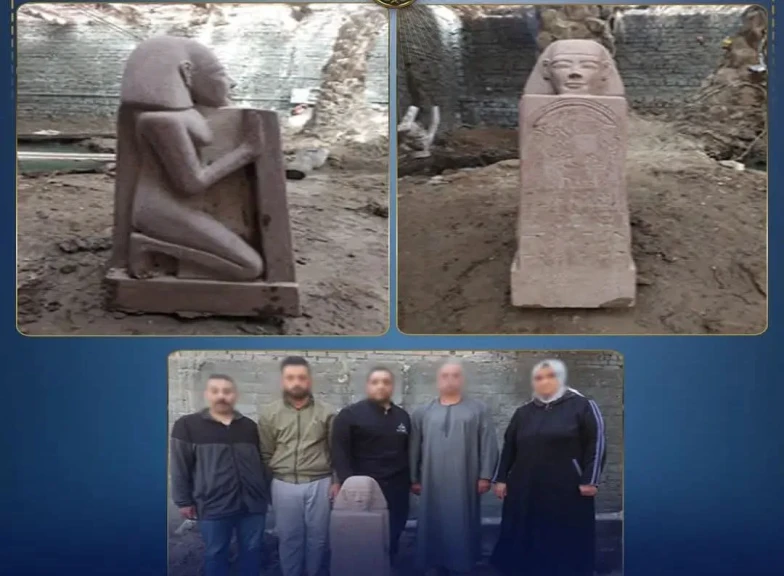 الداخلية: ضبط عدد من الأشخاص لقيامهم بالبحث والتنقيب عن الآثار بالبدرشين