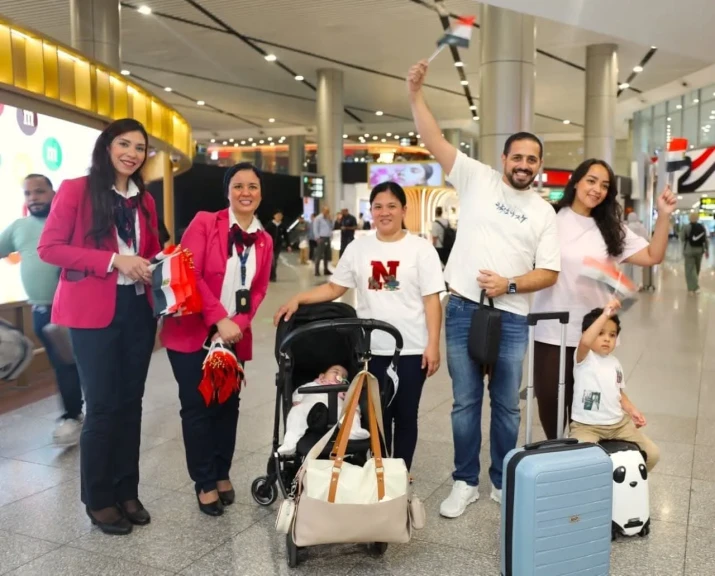 مطار القاهرة الدولي يحتفل بعيد تحرير سيناء