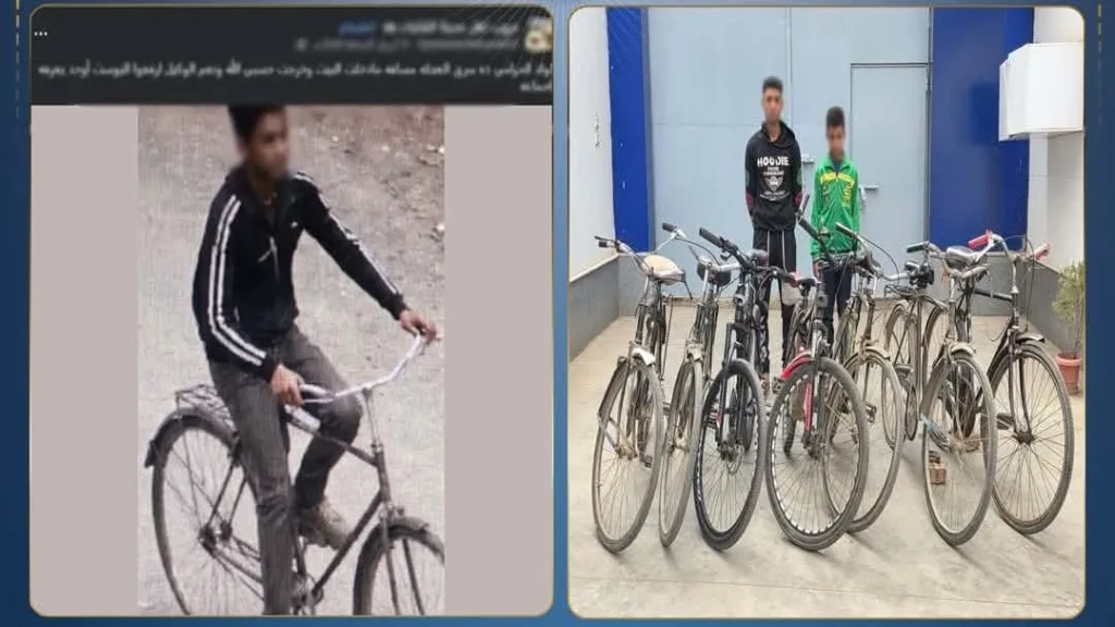 الداخلية: كشف ملابسات مقطع فيديو سرقة دراجه من أمام أحد المنازل بالشرقية