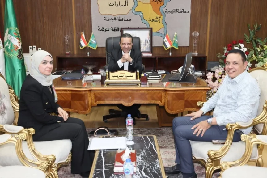 محافظ المنوفية يلتقى عدد من أعضاء مجلسي النواب والشيوخ