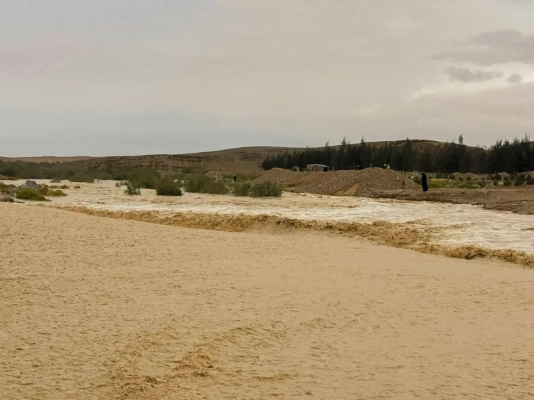 وزير الري يتابع موقف السيول التي تعرضت لها محافظة شمال سيناء