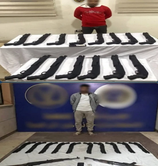 الداخلية: ضبط عدد من العناصر الإجرامية شديدة الخطورة لقيامهم بالاتجار في المواد المخدرة والأسلحة