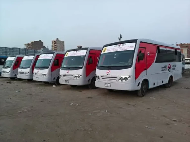 الاسكان : بدء منظومة النقل الجديدة بمدينة الشروق